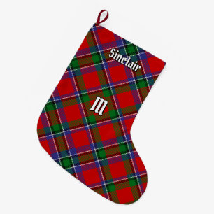 Grande Chaussette De Noël Clan Sinclair Tartan