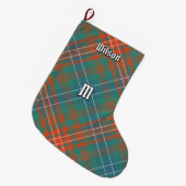 Grande Chaussette De Noël Clan Wilson Ancienne Tartan (Devant (Accrochage))