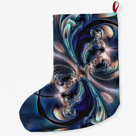 Grande Chaussette De Noël Conception (Dos)