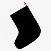 Grande Chaussette De Noël Constellation du Capricorne (Dos (Accrochage))
