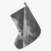 Grande Chaussette De Noël Cool, moderne, nature urbaine et architecture (Dos (Accrochage))