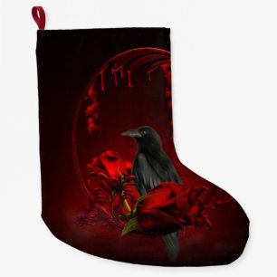Grande Chaussette De Noël Corneille merveilleuse