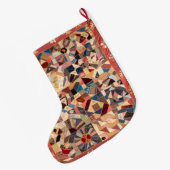 Grande Chaussette De Noël Couette Amish amitié (Dos (Accrochage))