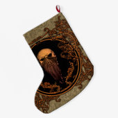 Grande Chaussette De Noël Crâne impressionnant (Dos (Accrochage))