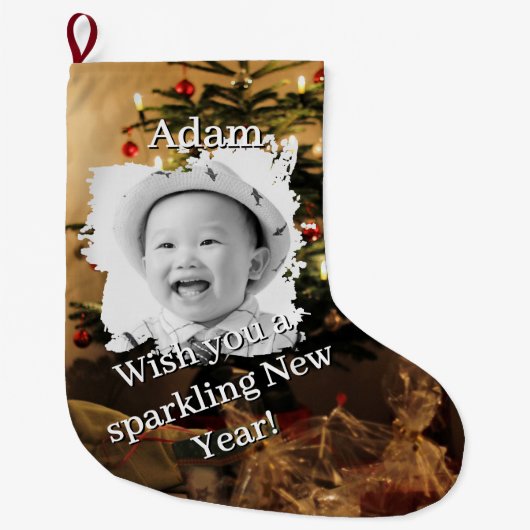 GRANDE CHAUSSETTE DE NOËL CS01  (Devant)