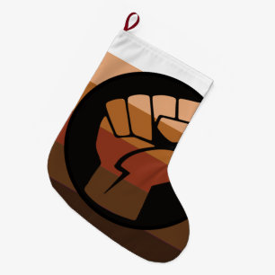 Grande Chaussette De Noël Drapeau de fierté POC