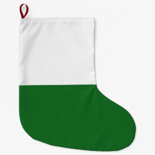 Grande Chaussette De Noël Drapeau de Saxe (État allemand)