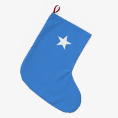 Grande Chaussette De Noël Drapeau de Somalie (Devant (Accrochage))