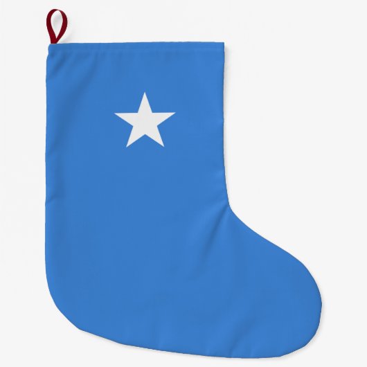Grande Chaussette De Noël Drapeau de Somalie (Devant)