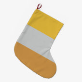 Grande Chaussette De Noël Drapeau d'invalidité (Devant (Accrochage))