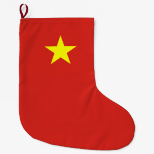 Grande Chaussette De Noël Drapeau vietnamien (Vietnam)