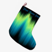 Grande Chaussette De Noël Éclairage du Nord Éclairage de Noël Aurora Stockin (Devant (Accrochage))