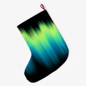 Grande Chaussette De Noël Éclairage du Nord Éclairage de Noël Aurora Stockin (Dos (Accrochage))