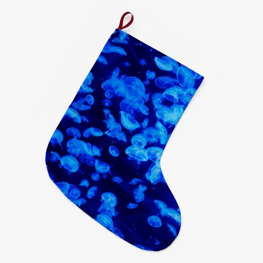 Grande Chaussette De Noël Écran de méduse (Devant (Accrochage))