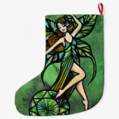 Grande Chaussette De Noël Emerald Fairy (Dos)