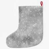 Grande Chaussette De Noël Épersion d'argent (Dos)