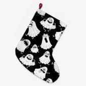 Grande Chaussette De Noël Épidémie de fantômes #2 (Devant (Accrochage))