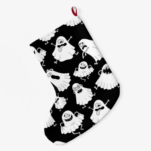 Grande Chaussette De Noël Épidémie de fantômes #2 (Dos (Accrochage))