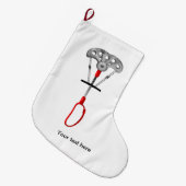 Grande Chaussette De Noël Équipement Escalade (Devant (Accrochage))