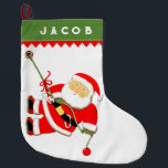 Grande Chaussette De Noël Escalade rock créative<br><div class="desc">Escalade rock unique cadeau de vacances ensaché de Noël pour votre favori marrant rock grimpeur. Pour personnaliser la modification du texte pour ajouter un nom.</div>