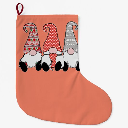 Grande Chaussette De Noël essai (Devant)
