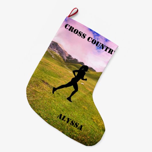 Grande Chaussette De Noël Exécution inter-pays (Devant (Accrochage))