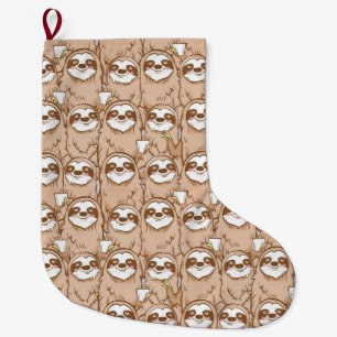 Grande Chaussette De Noël Fentes