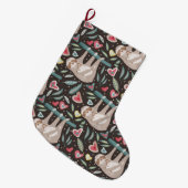 Grande Chaussette De Noël Fentes (Devant (Accrochage))