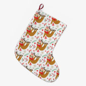 Grande Chaussette De Noël Fentes Grosse réserve de Noël (Devant (Accrochage))