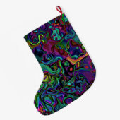Grande Chaussette De Noël Fonte cérébrale (Dos (Accrochage))