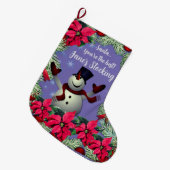 Grande Chaussette De Noël Fun Christmas Stocking (Devant (Accrochage))