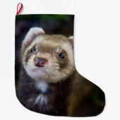 Grande Chaussette De Noël Furet (Devant)