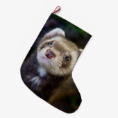 Grande Chaussette De Noël Furet (Devant (Accrochage))