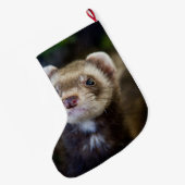 Grande Chaussette De Noël Furet (Dos (Accrochage))