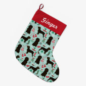 Grande Chaussette De Noël garçonnet de noël (Devant (Accrochage))