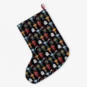 Grande Chaussette De Noël Halloween Party Stocker (Dos (Accrochage))