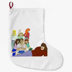 Grande Chaussette De Noël Harem
