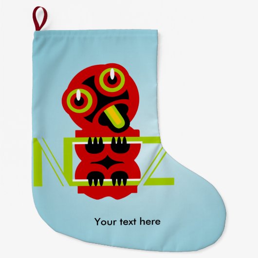 Grande Chaussette De Noël Hei Tiki (Devant)