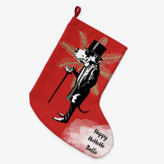 Grande Chaussette De Noël Herr Deutsche Dogge