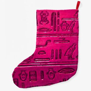 Grande Chaussette De Noël Hiéroglyphes_2014_1052