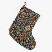 Grande Chaussette De Noël Holland Park Design (par William Morris) (Devant (Accrochage))