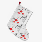 Grande Chaussette De Noël Horse baroque Stocking (Devant (Accrochage))