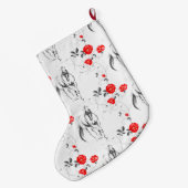 Grande Chaussette De Noël Horse baroque Stocking (Dos (Accrochage))