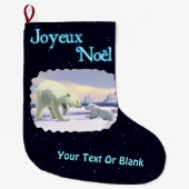 Grande Chaussette De Noël Joyeux Noё l - Mama Nose Best (Devant)