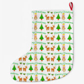 Grande Chaussette De Noël Joyeux Noël (Dos)