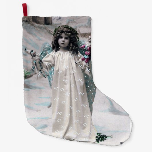 Grande Chaussette De Noël Joyeux Noel (Devant)