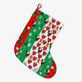 Grande Chaussette De Noël Joyeux Noël Stocker Père Noël (Devant (Accrochage))