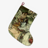 Grande Chaussette De Noël La fée de Shakespeare "Titania" par Arthur Rackham (Devant (Accrochage))