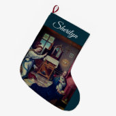 Grande Chaussette De Noël L'annonce de Joos van Cleve : (Devant (Accrochage))