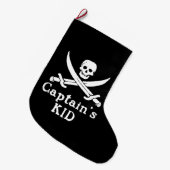 Grande Chaussette De Noël L'enfant du capitaine (Devant (Accrochage))